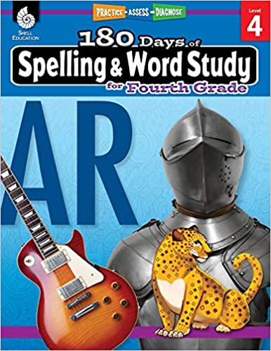 180 Days of Spelling and Word Study Grade 4 - Daily Spelling Workbook for Classroom and Home, Cool and Fun Practice, Elementary School Level - Original PDF
